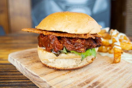 Hamburguesa Pigfighter - Estación 19 - Grupo Brasa